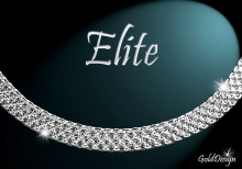 Elite - řetízek rhodium